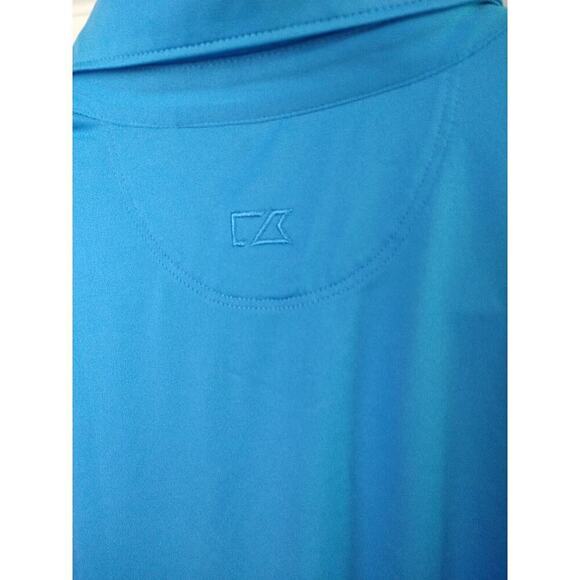 $ Cutter&Buck Women's Blue Golf Breathable Moisture Wick Short Sleeve Collar... - Picture 8 of 9